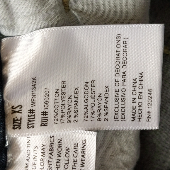 Wallflower Distressed Authentic Jean Overall XS Blue - Picture 3 of 16